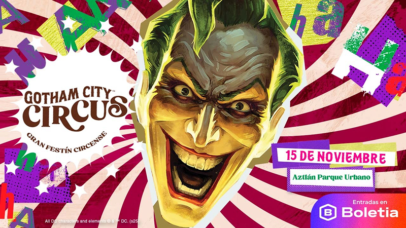 Aztlán Parque Urbano será parte del espectáculo caótico de The Joker