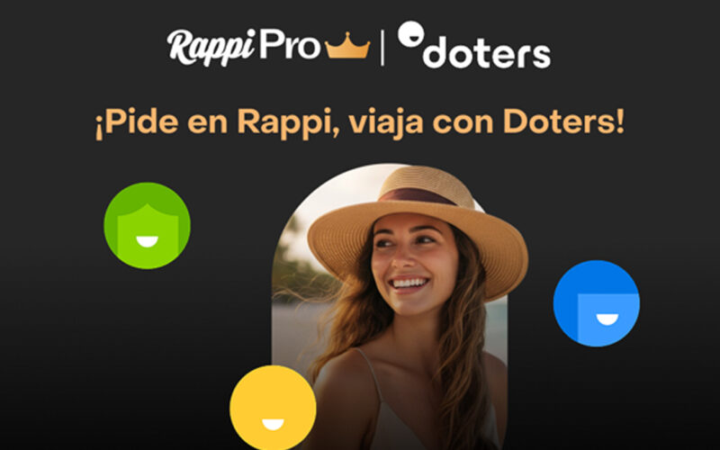 Rappi PRO y Viva transforman el consumo diario en vuelos mediante Puntos Doters