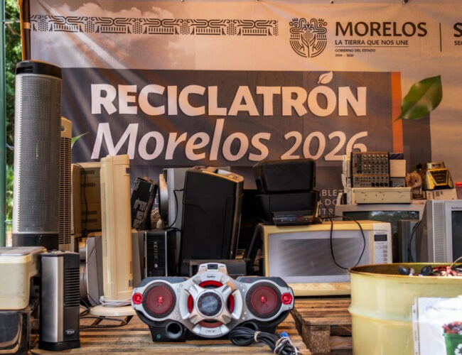 Lanzan estrategia integral de recolección de desechos tecnológicos