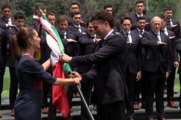 La selección mexicana recibe el cobijo presidencial rumbo al torneo internacional