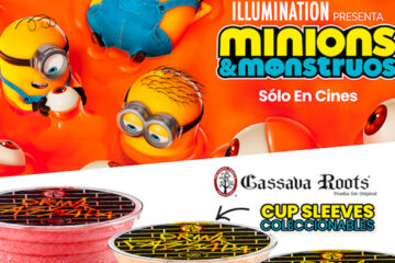 Los Minions y sus monstruos se apoderan del menú de Cassava Roots