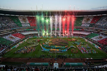 Fiesta mexicana en la inauguración mundialista