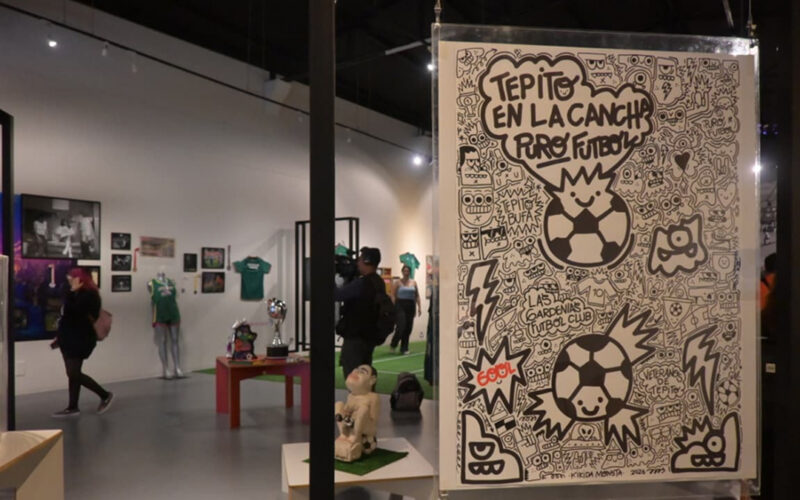 Tepito celebra su identidad con arte y futbol