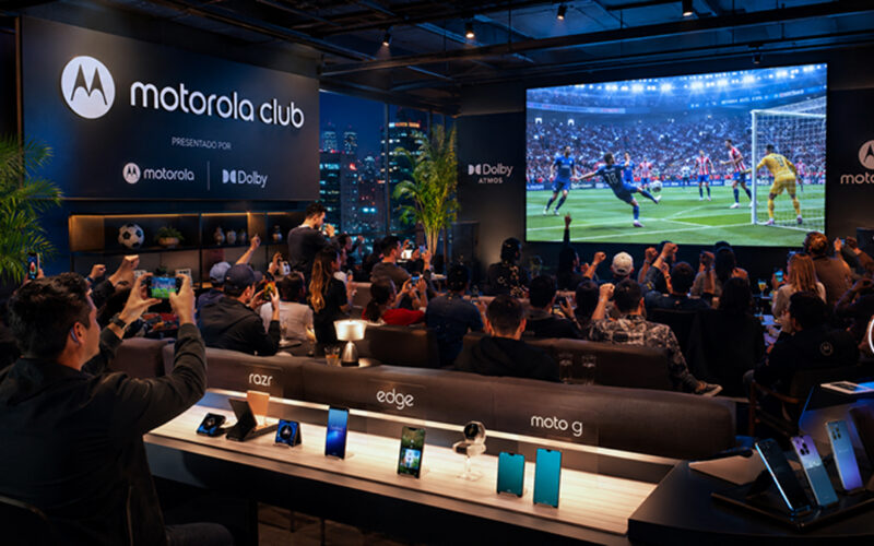 Motorora en alianza con Dolby redefine la experiencia del Mundial 2026