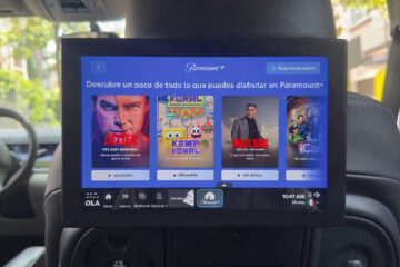 OLA Media lleva series completas de Paramount+ a los vehículos de Uber y DiDi