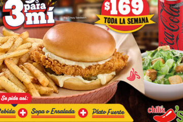 Disfruta el nuevo menú de Chili’s durante esta temporada escolar