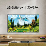 Llega el arte de Bob Ross a los televisores LG Gallery Plus