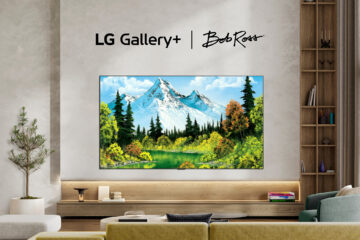 Llega el arte de Bob Ross a los televisores LG Gallery Plus