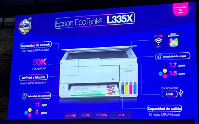 Epson renueva su línea EcoTank en México